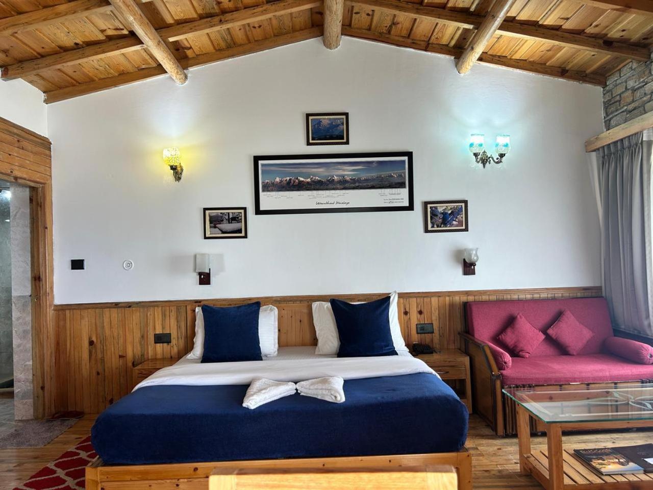 Kasar Himalaya Holiday Resort, Binsar Rd อัลโมรา ภายนอก รูปภาพ